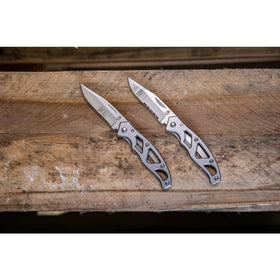 Compact Gerber Paraframe Mini for easy storage in small pockets.