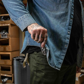 Gerber Paraframe I compact EDC design fits in any pocket.