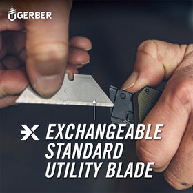 Gerber Prybrid small flathead driver for precise screws in tight spots.