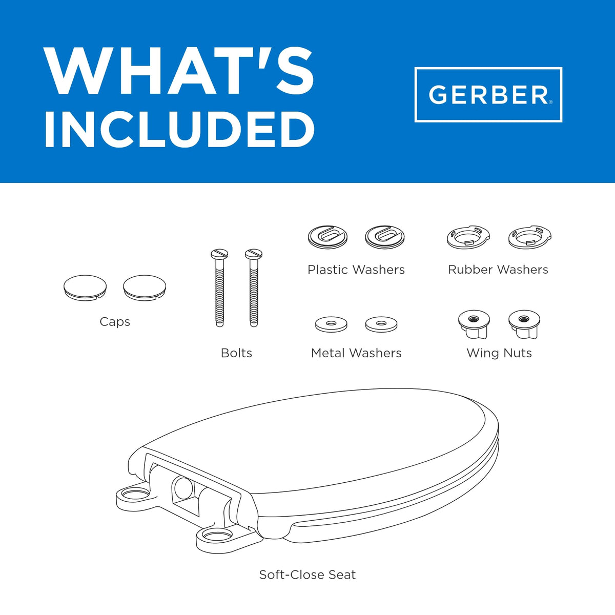 Close-up of Gerber soft-close hinge showing sturdy build and smooth operation