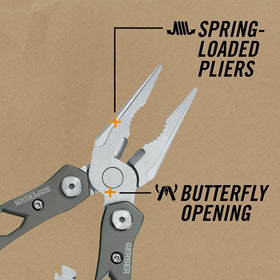 Gerber Suspension plain-edge knife for fine-tune cutting tasks