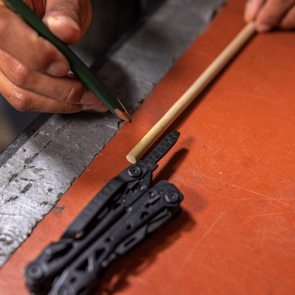 Gerber Suspension-NXT multi-tool performing everyday repair tasks.