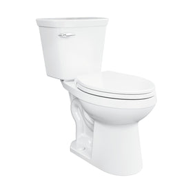 Gerber Viper Force toilet front view shows modern two-piece design and efficient flush.