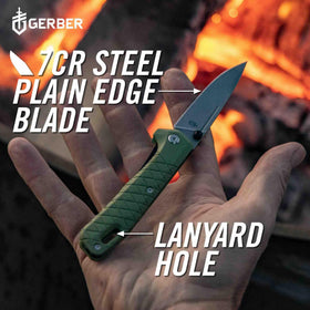 Gerber Zilch exposed barrel construction adds rugged character.