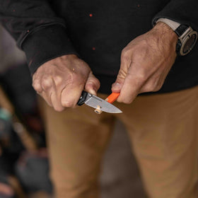 Gerber Zilch folding action, smooth blade deployment