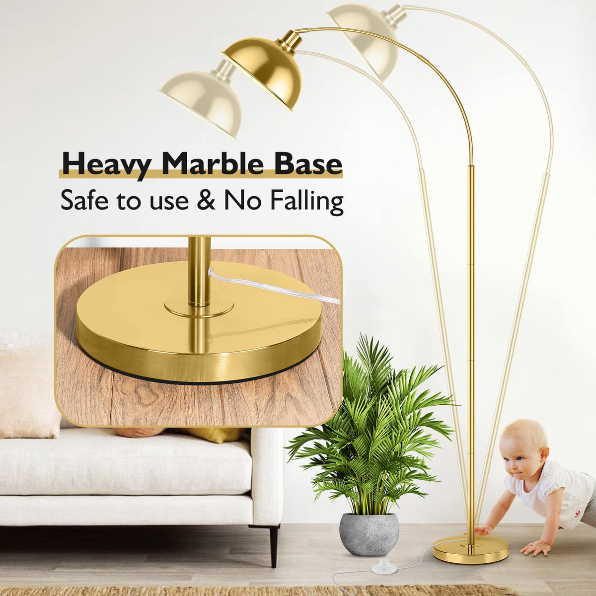 Gernehop living room lamp ideal for reading corners and desks