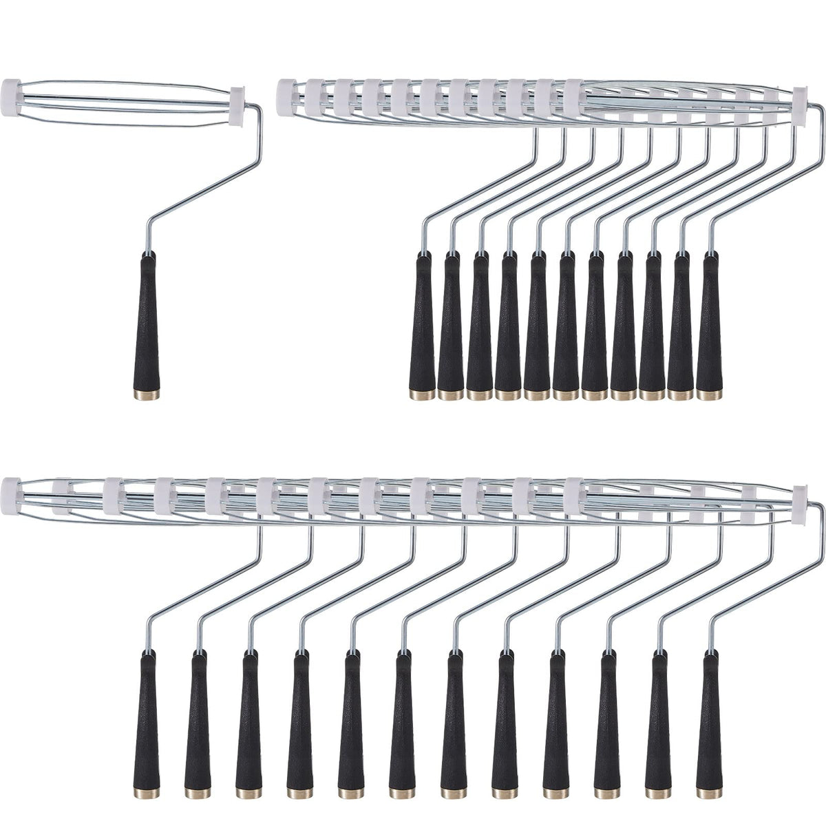 Gerrii 24-piece 9-inch paint roller set for durable wall coverage.