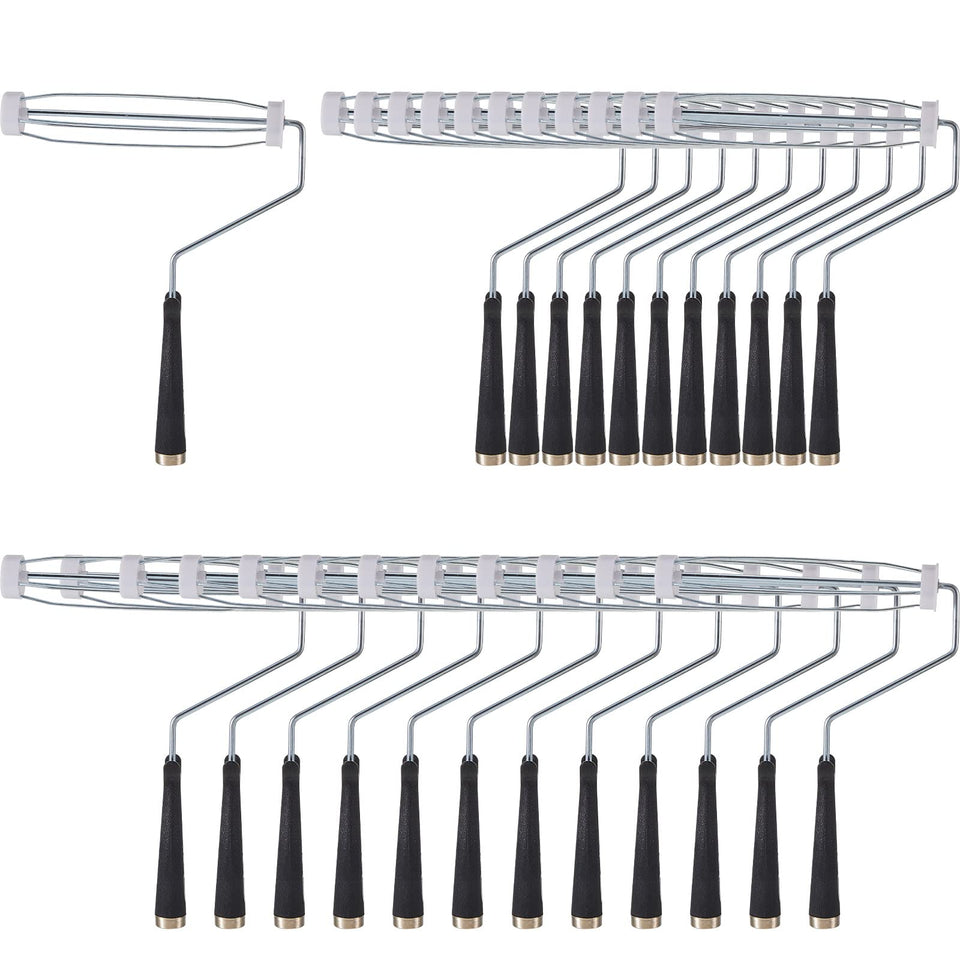 Gerrii 24-piece 9-inch paint roller set for durable wall coverage.