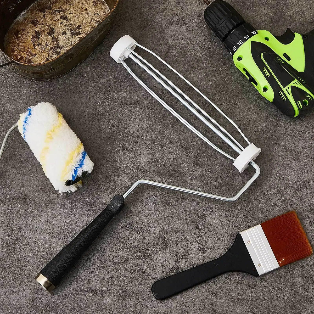 Gerrii all-in-one DIY painting kit for home decor tasks.