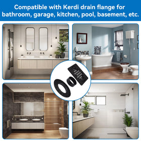 Gertrdti easy-installation kit makes setup simple in bathrooms or basements