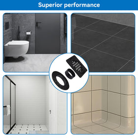 Gertrdti invisible-design drain grate keeps floors clean and modern