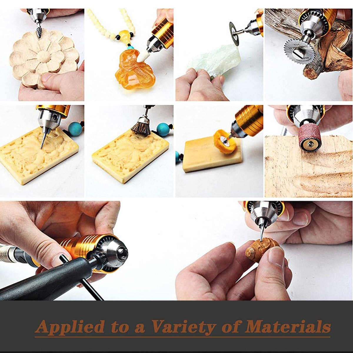 GESD multi-material use for metal, wood, stone, and jewelry projects.