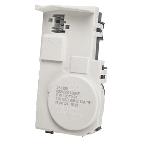 Gesleben WH01X29528 door lock closeup for GE washers, durable performance.