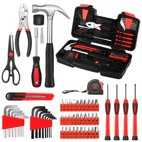 GETFOO 58-piece tool kit case for easy storage and quick repairs.