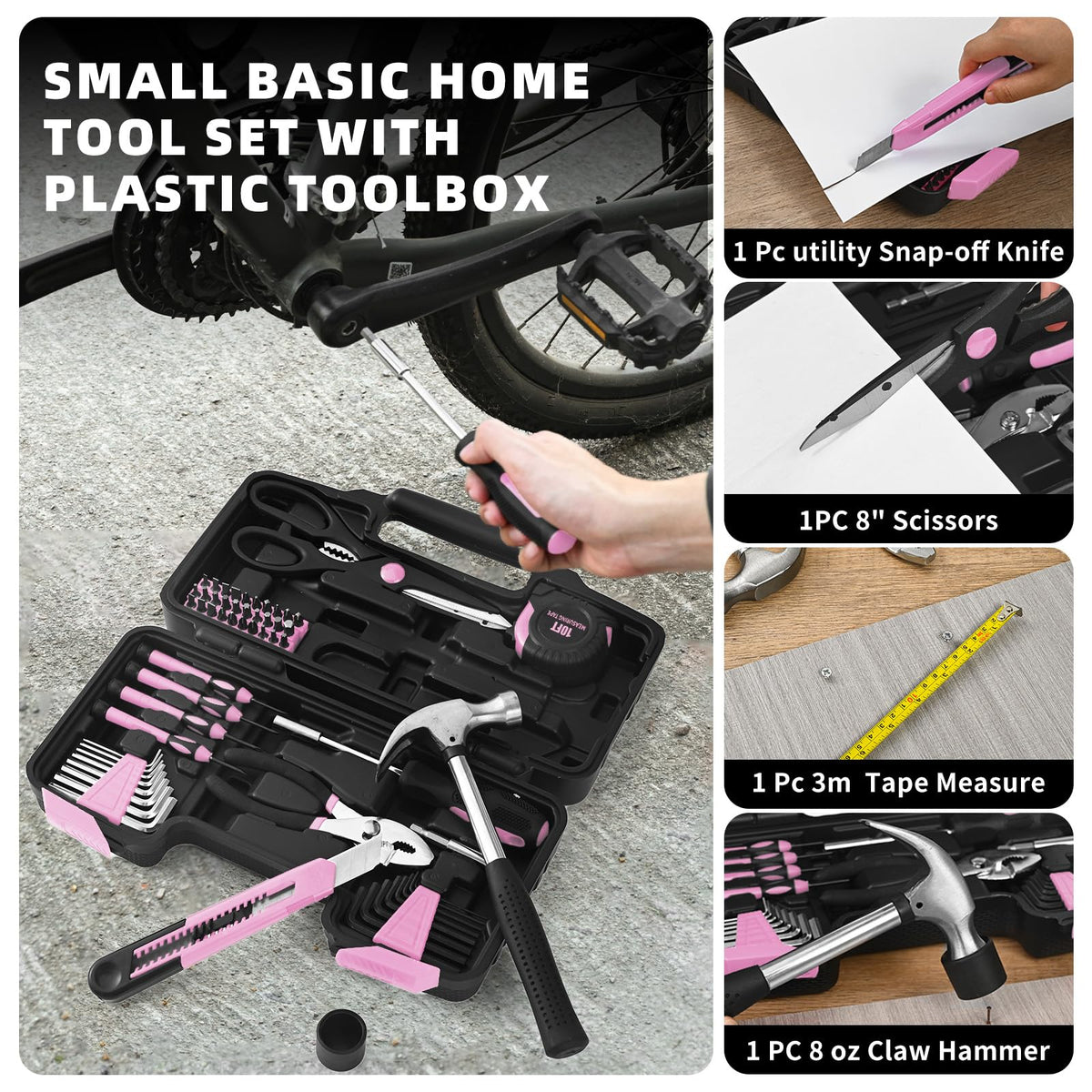 GETFOO pink hex keys tackle small hex fittings with dependable control.