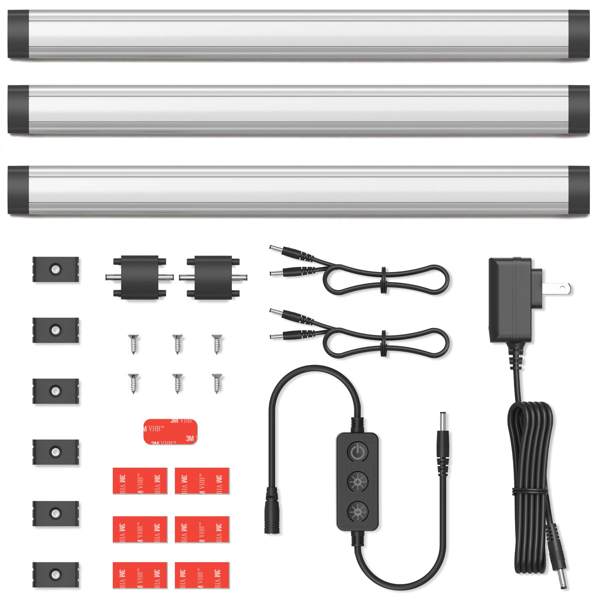 GETINLIGHT 12-inch under-cabinet light shown for bright kitchen task lighting