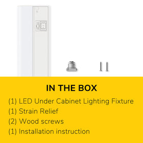 Getinlight ETL-listed under-cabinet light for safety and reliability.