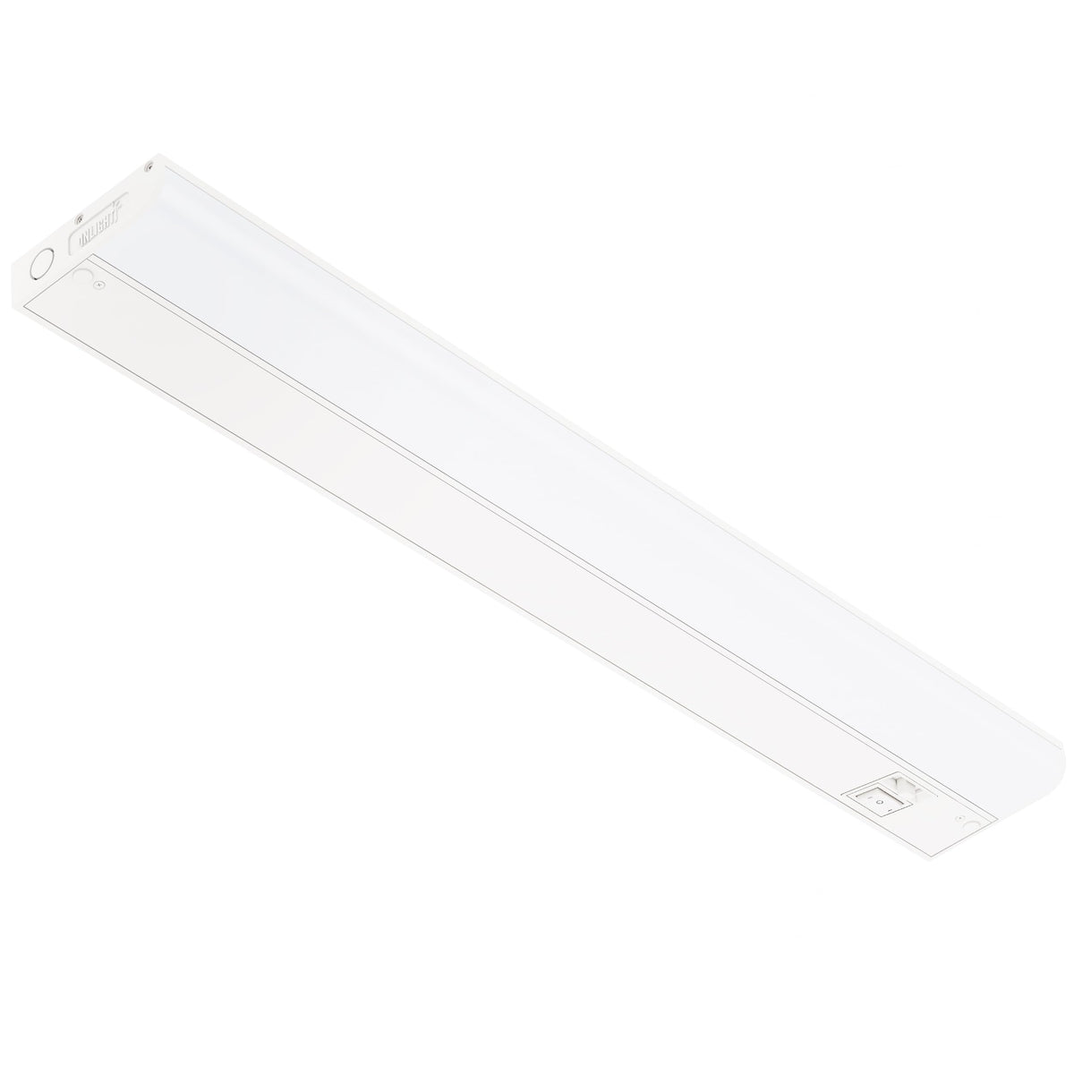 GETINLIGHT dimmable under-cabinet light, 24in, front view, delivers clean task lighting