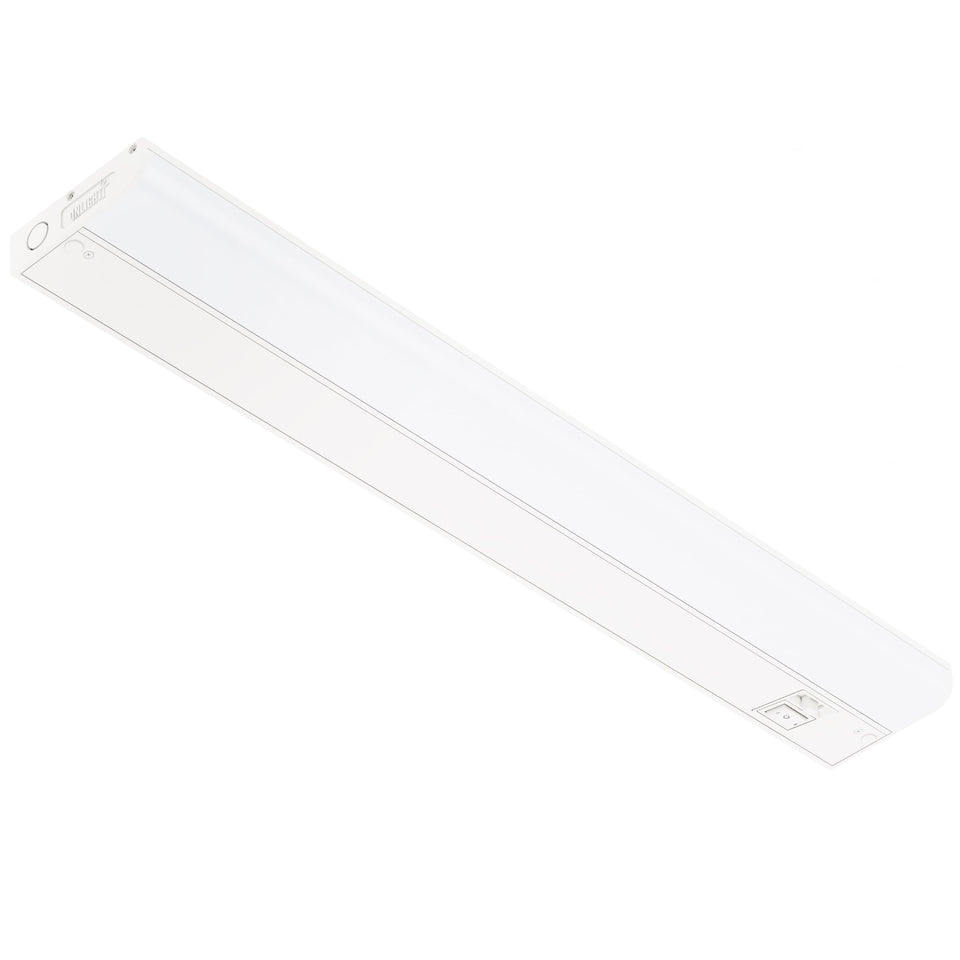 GETINLIGHT dimmable under-cabinet light, 24in, front view, delivers clean task lighting