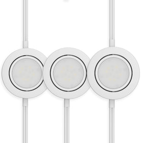 Getinlight puck light with 2.75-inch profile for under-cabinet lighting.
