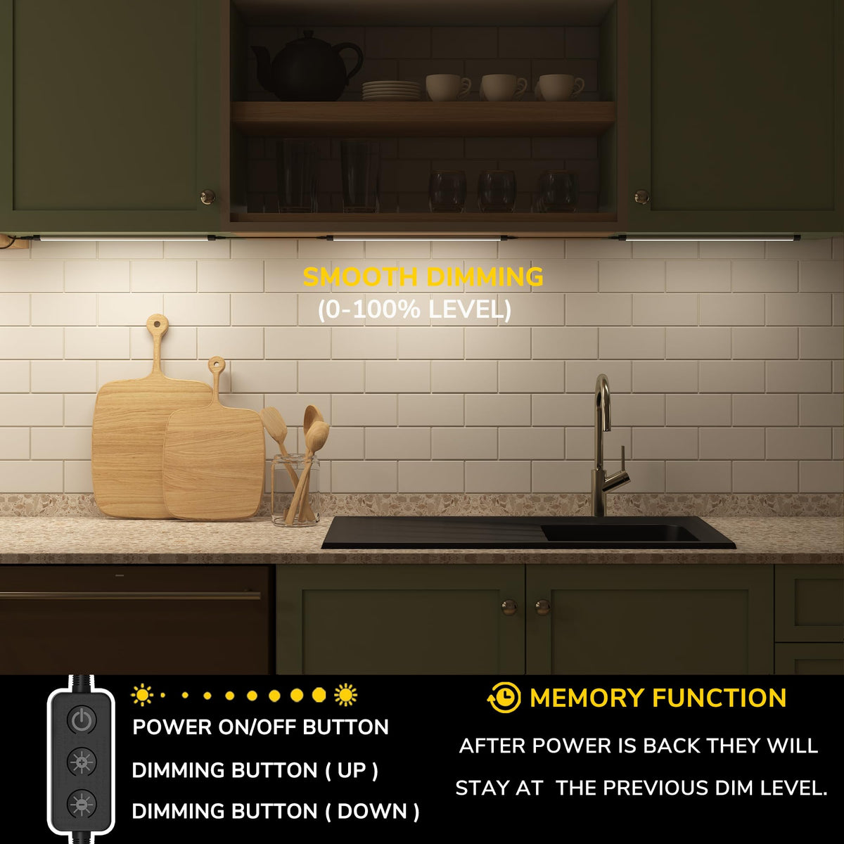 GETINLIGHT polycarbonate lens delivers clear, glare-free lighting