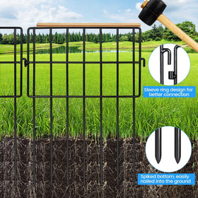 Getlay bottom barrier dig prevention highlights under-fence protection against burrowing