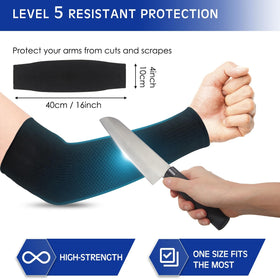 Geyoga arm sleeves demonstrate level 5 cut resistance for high-risk tasks.