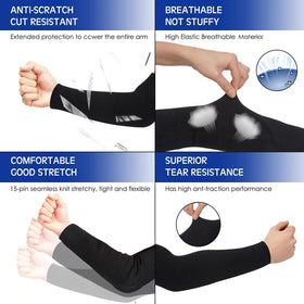 Geyoga protective sleeves suitable for welding, gardening, and veterinary tasks
