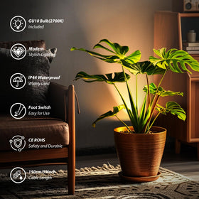Beam angle illustration showing 38-degree focus on decor details.