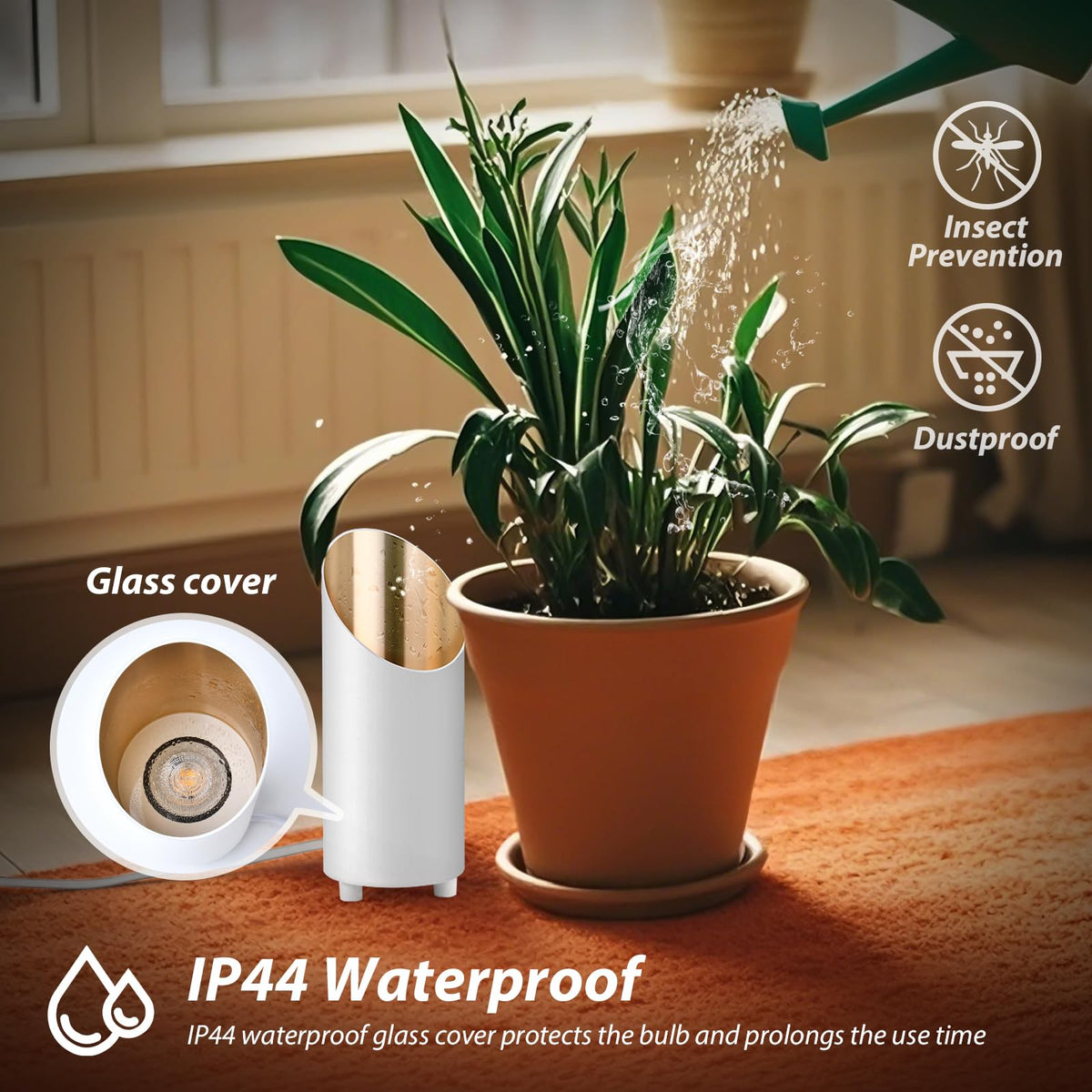 Long 6.56-foot cord allows flexible placement across rooms.