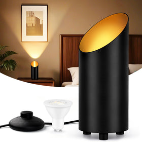 GeyouLux uplighting indoor 7W floor light front view highlights design and warm glow.