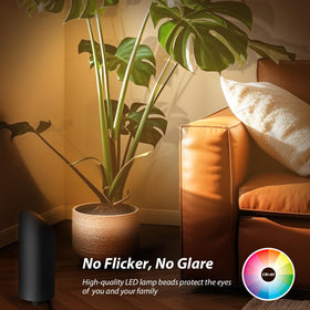 GeyouLux uplighting indoor 7W floor light matte housing resists heat and wear.