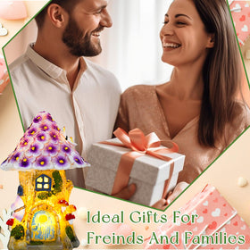 GEYUEYA Home durable outdoor doll house withstands rain and snow.