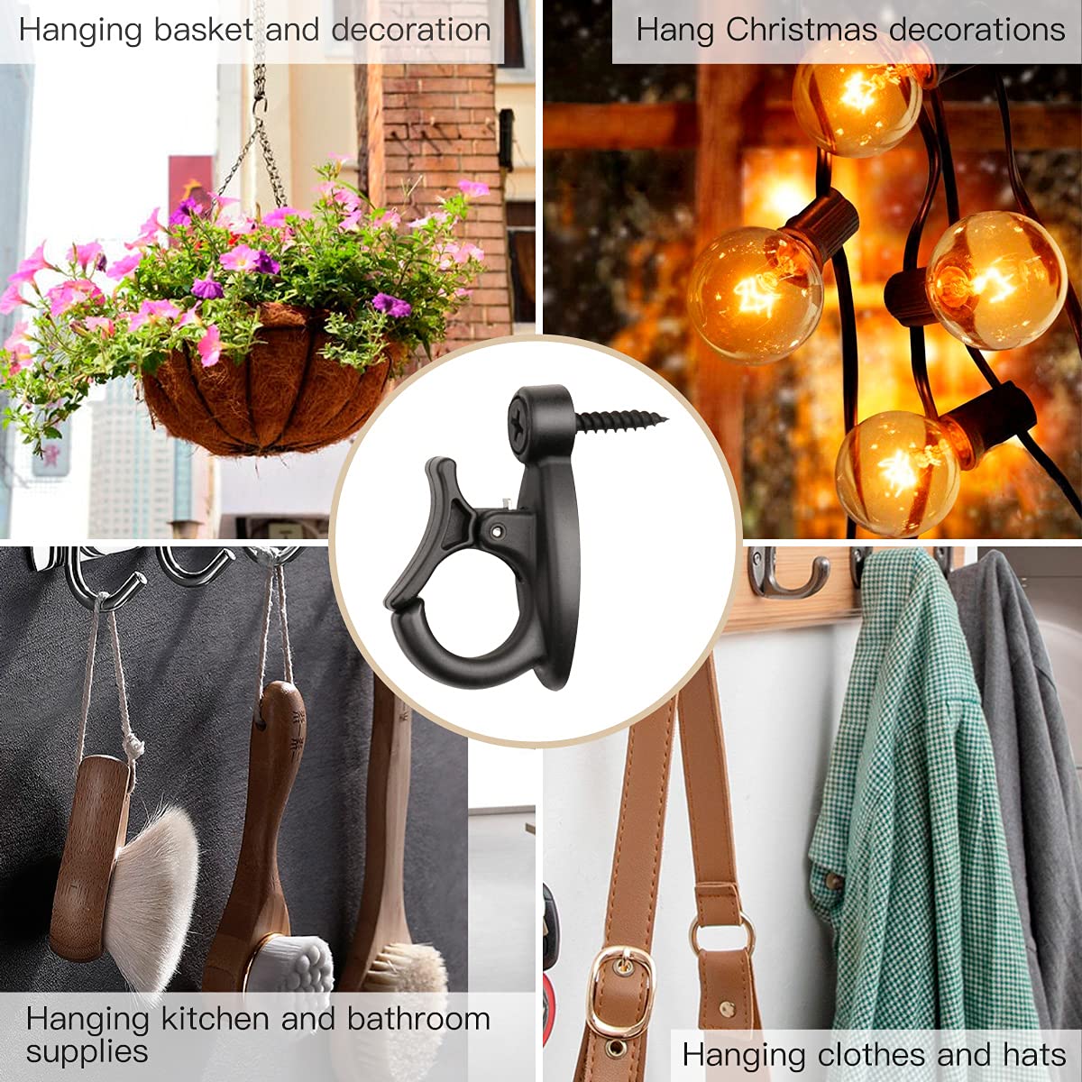 GEZIDEA Elrswy anti-drop hook design preventing slips and easy replacements