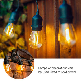 GEZIDEA Elrswy string light hook securing string lights neatly