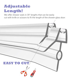 GEZMR easy install seal—remove old strip and press into place.