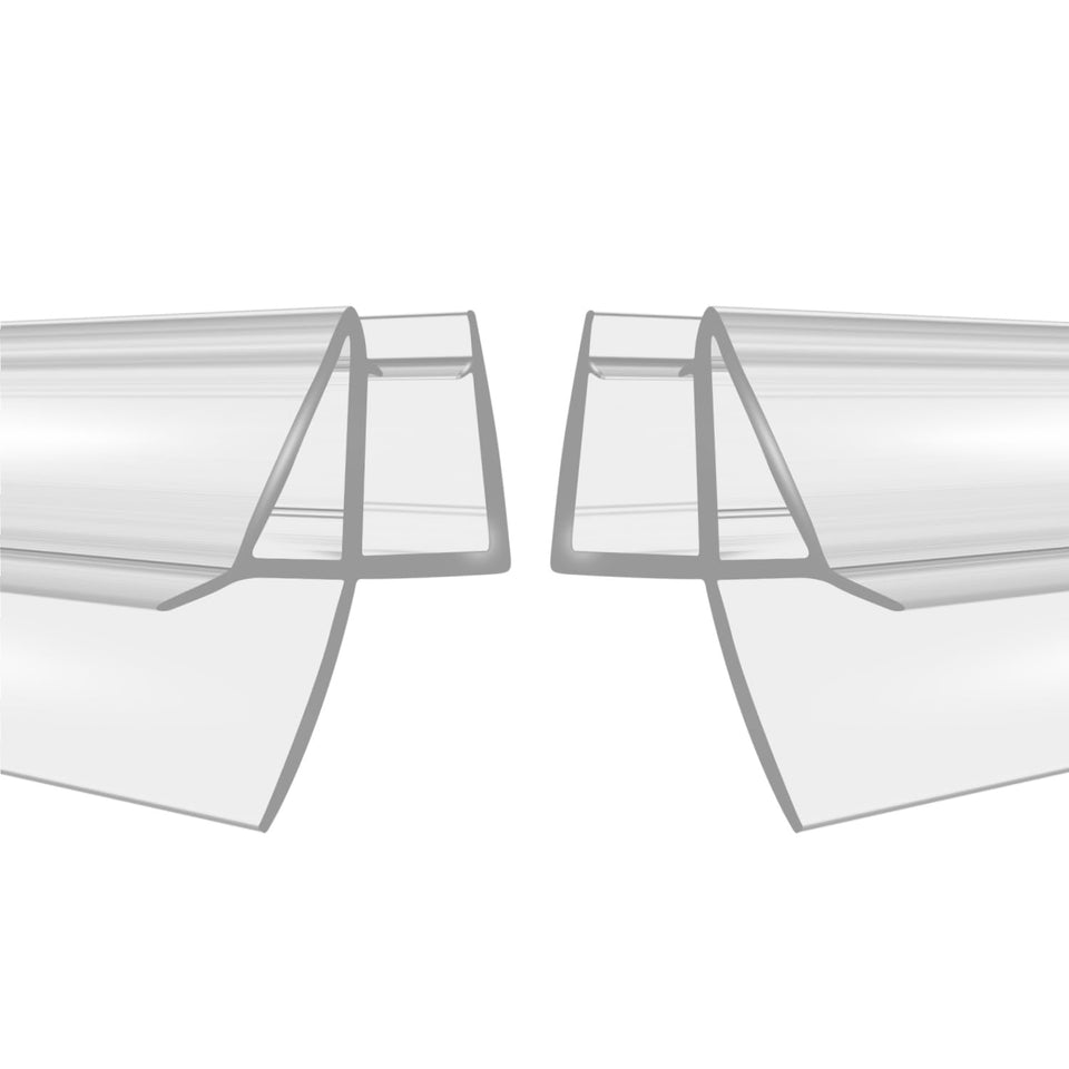 GEZMR shower door bottom seal 39-inch blocks water leaks for frameless doors