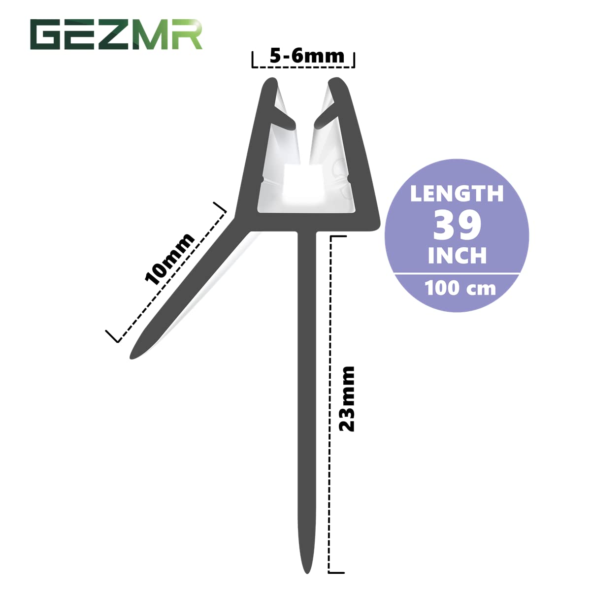 GEZMR soft-edge seal facilitates quieter closures and reliable water containment