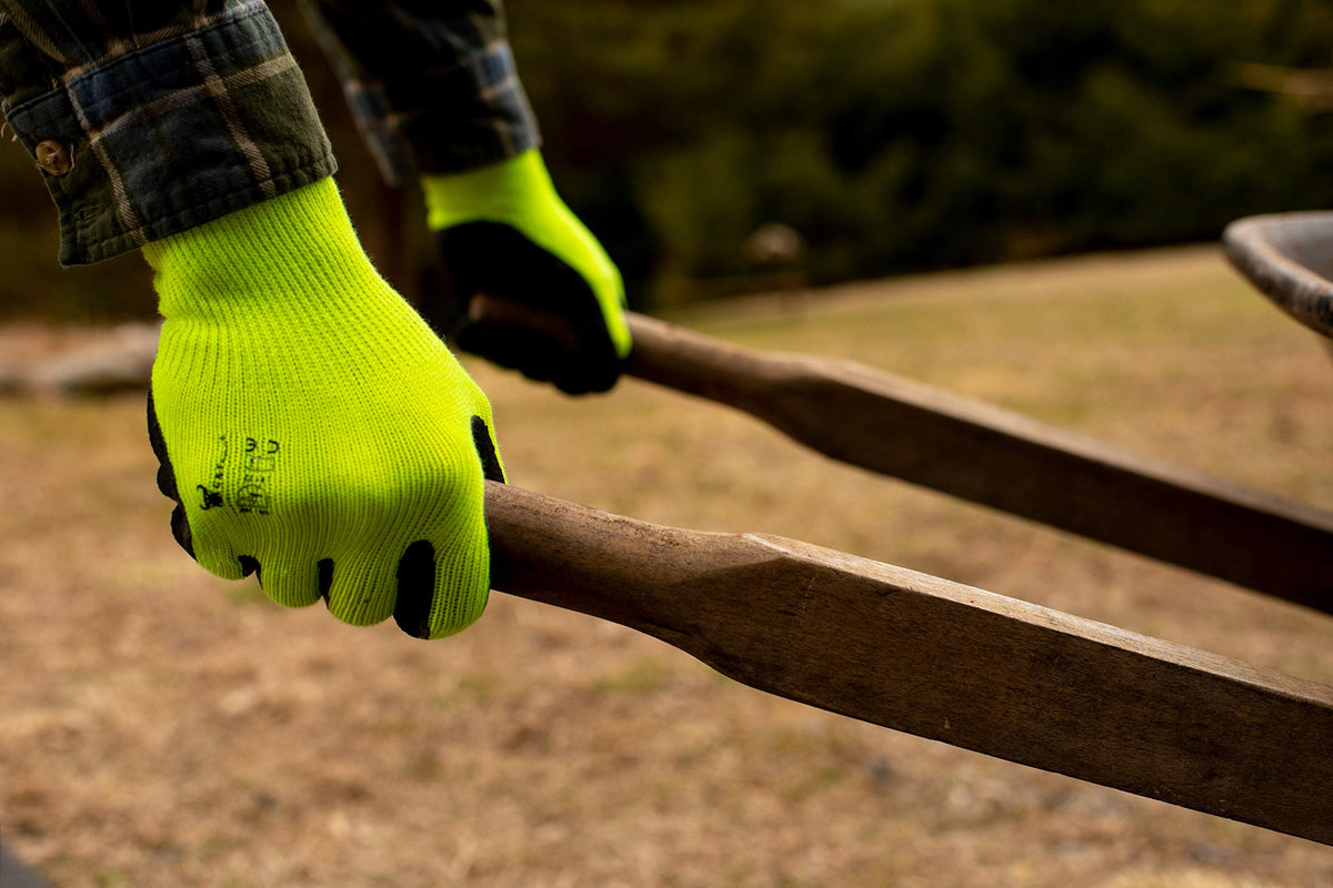 G and F 1516 double-coated latex for added hand protection.