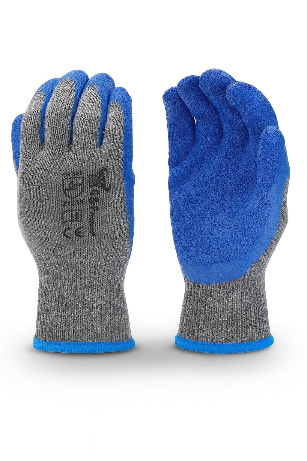 G F Products 3100S double-coated gloves with palm grip for secure handling.