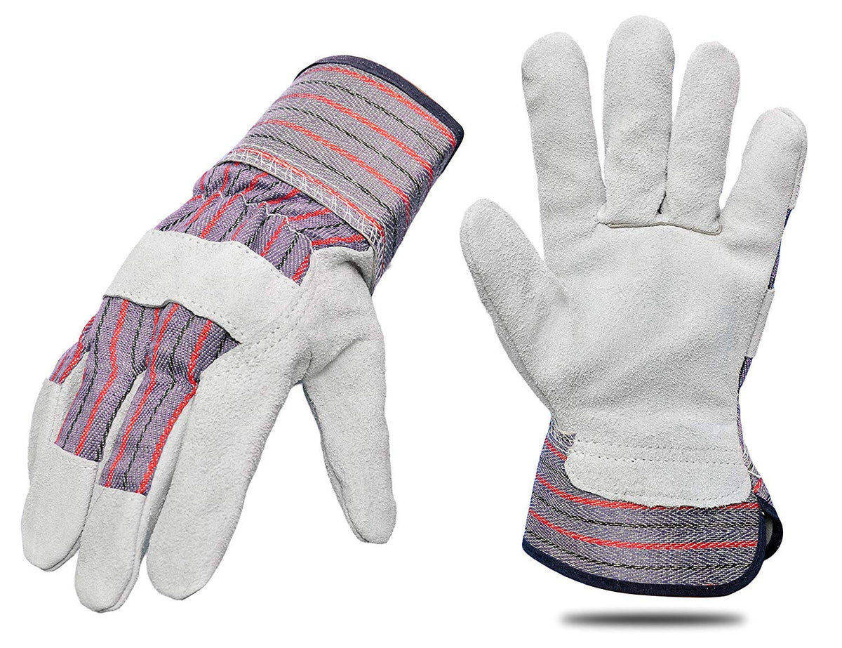 G & F Products gloves cotton back offers breathable comfort during long use