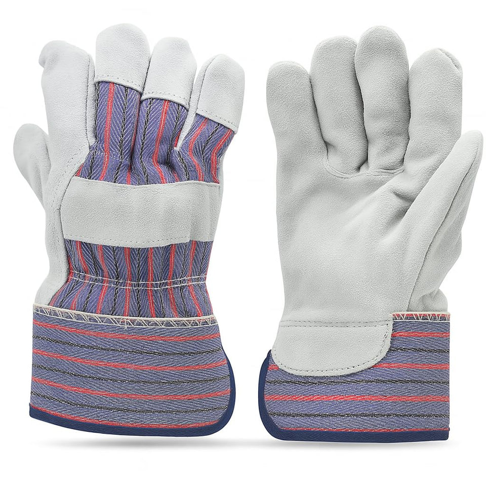 G & F Products cowhide leather gloves palm provide durable grip for tough tasks