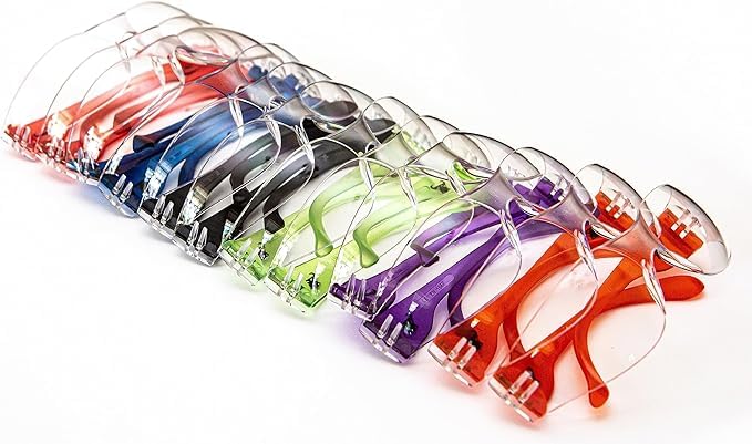 GF Products Kids Safety Glasses with clear lenses for everyday play protection.