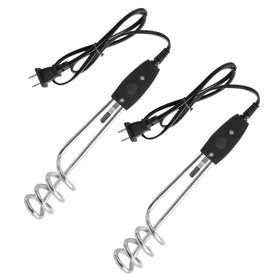 Gfdoso immersion heater 1000W 110V 10in heats water quickly outdoors