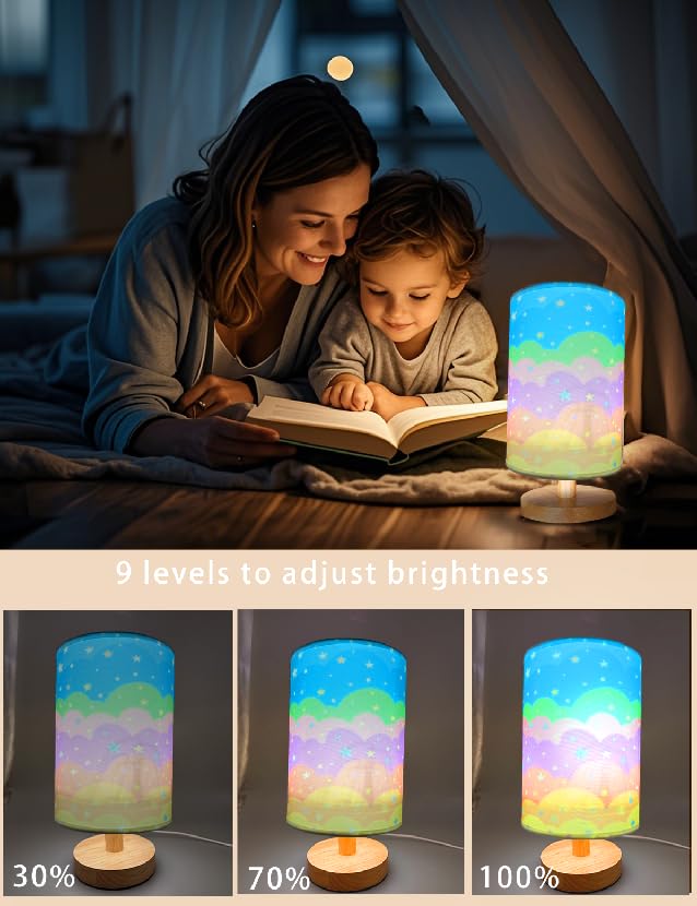 GFTDNS three-level dimmer lets you adjust brightness for reading or quiet play