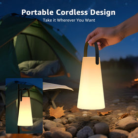 GGII cordless table lamp for cozy dining or garden evenings