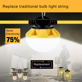 G GJIA ETL-certified construction lights support safe operation on worksites.