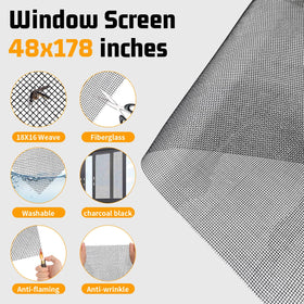 Ghguole 50 ft spline for secure, even frame installation.