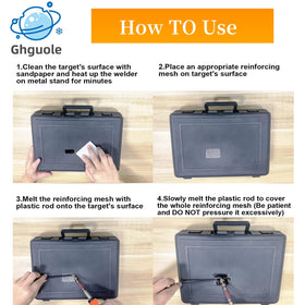 Ghguole ergonomic plastic handle reducing hand fatigue during repairs