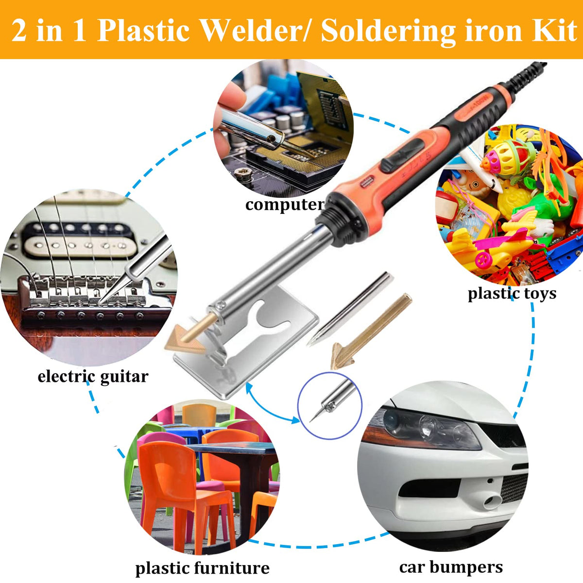 Ghguole included accessories mesh tape sandpaper for prep and finish